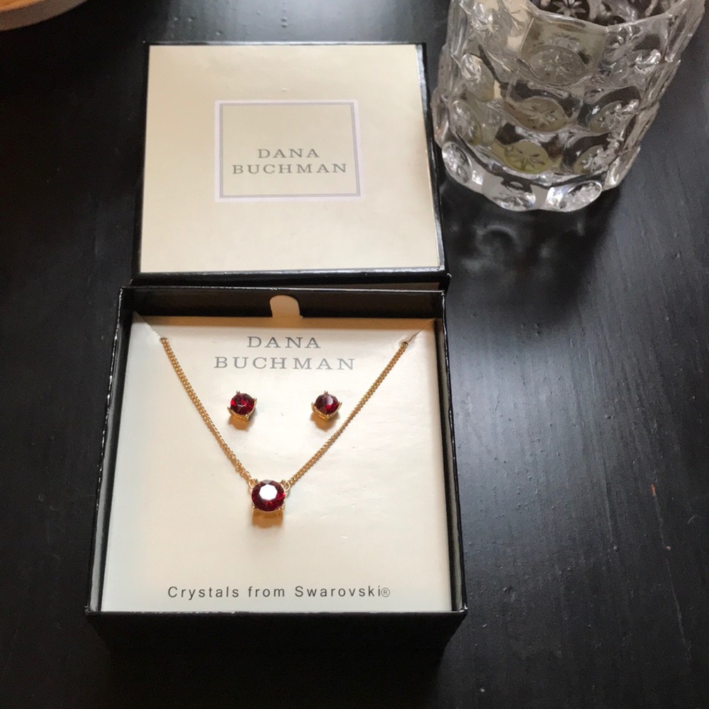 Dana Buchman earrings and necklace set